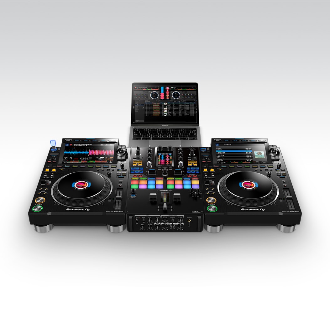 Pack Régie DJ Battle — 2 × CDJ-3000X + DJM-S11