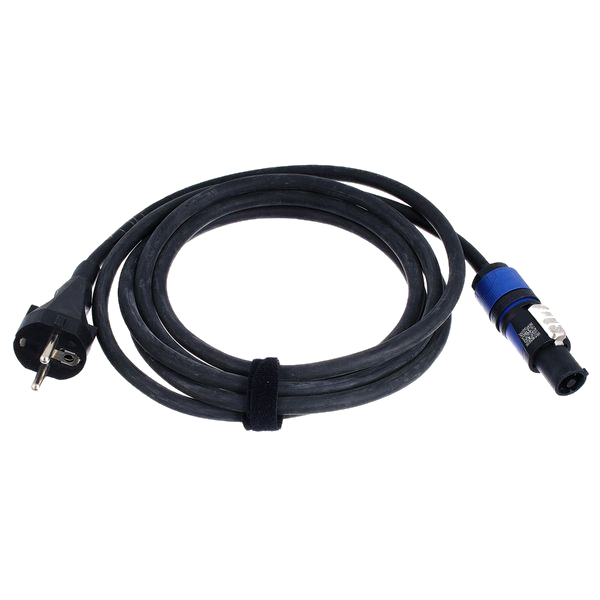 Câble alimentation 16A → PowerCon classic (bleu) — 3 m
