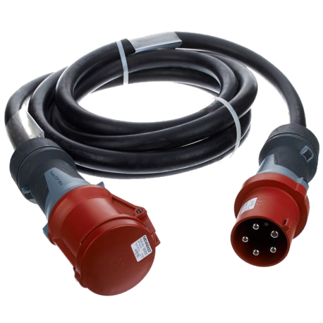 Rallonge triphasée 63A 5G16 mm² — 20 m