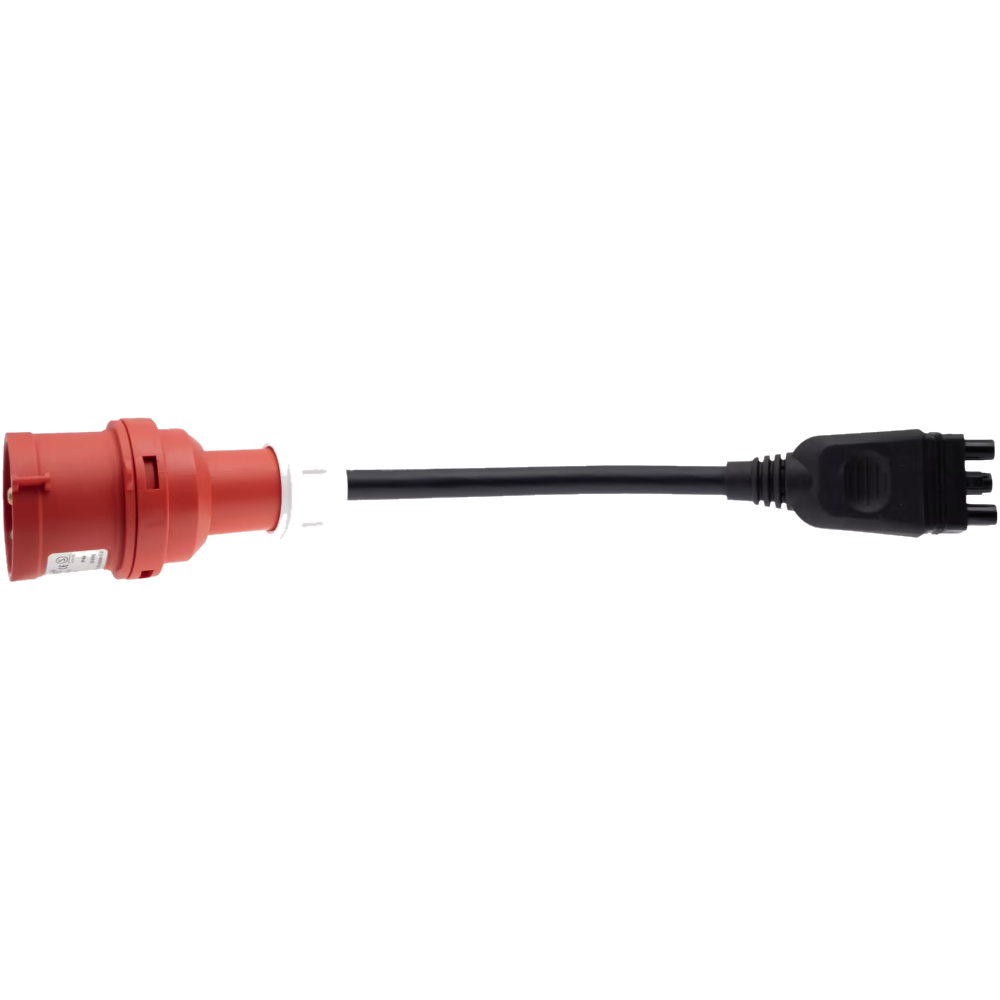 Adaptateur triphasé 16A → 3 doublettes 1 m